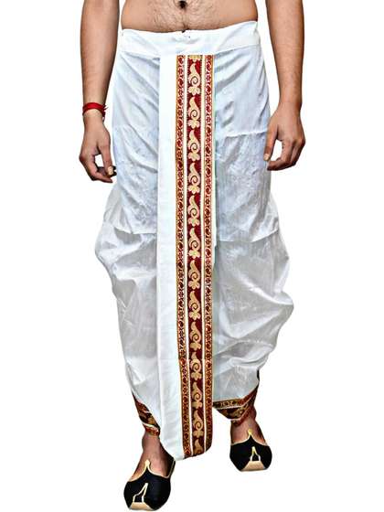 AMIT ONLINE Men
                        Ethnic Motif Silk Dhoti Pant