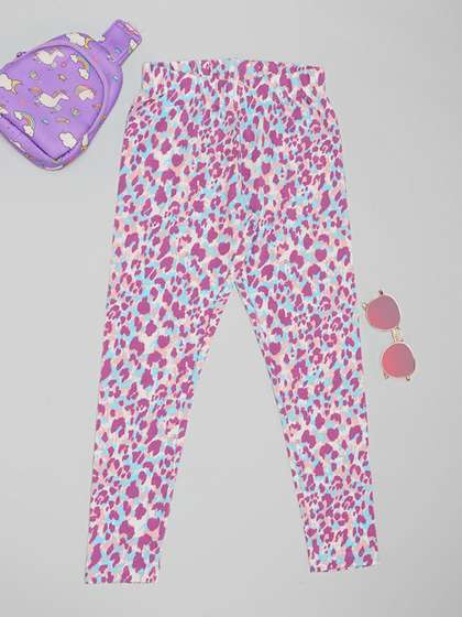 Pantaloons Junior Girls
                    Printed Leggings