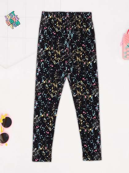 Pantaloons Junior Girls
                    Printed Ankle-Length Leggings