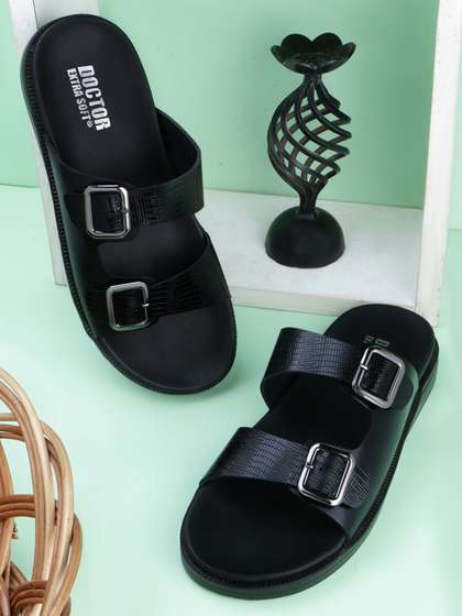 DOCTOR EXTRA SOFT Men
                    Leather Comfort Sandals