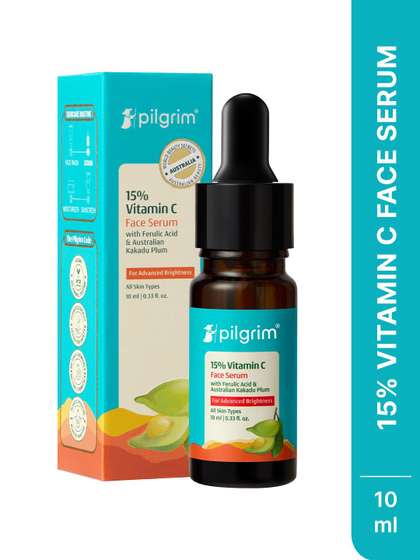 Pilgrim 15% Vitamin C
                      Face Serum With Ferulic Acid & Australian
                      Kakadu Plum - 10ml