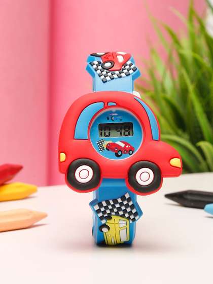 Stoln Kids Embellished
                    Dial & Straps Digital Watch 25-25-18714-1-C