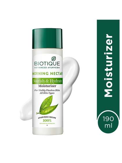 Biotique Morning Nectar
                    Nourish & Hydrate Visibly Flawless Skin
                    Moisturizer - 190ml