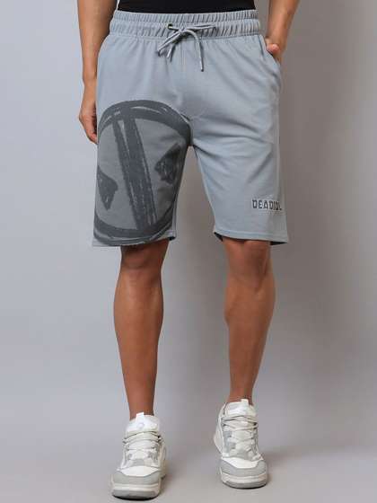 Free Authority Men
                        Deadpool & Wolverine Printed Mid Rise
                        Shorts