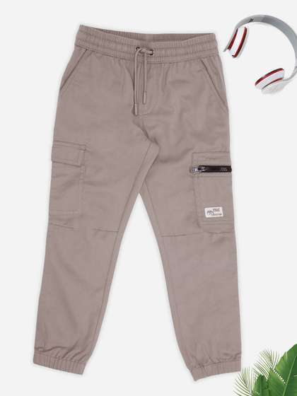 Pantaloons Junior Boys
                    Cotton Jogger Cargos