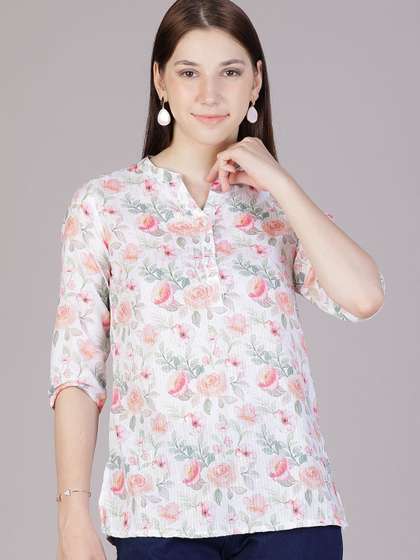 V-Mart Women Floral
                        Printed Kurti