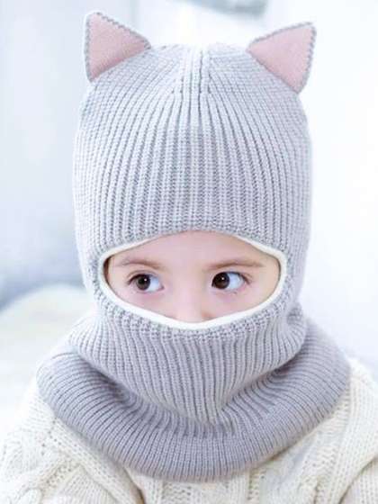 Gajraj Kids Woollen
                      Monkey Cap