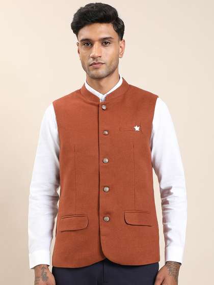Turtle Slim Fit
                        Nehru Jacket