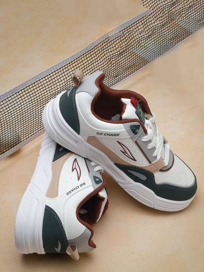 ASIAN Men
                          Colourblocked Lace-Ups Sneakers