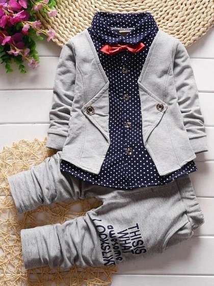 BAESD Infant Boys
                      Printed 2-Piece Suits