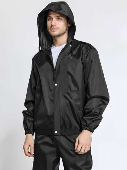 CAMISON Hooded
                        Fabulous Reversible Raincoat