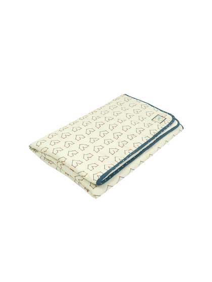 TIDY SLEEP Printed Pure
                    Cotton Travel & Play Mat