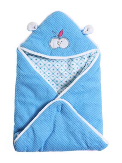 FIRST SLEEP Kids AC Room
                    Hooded Baby Blanket