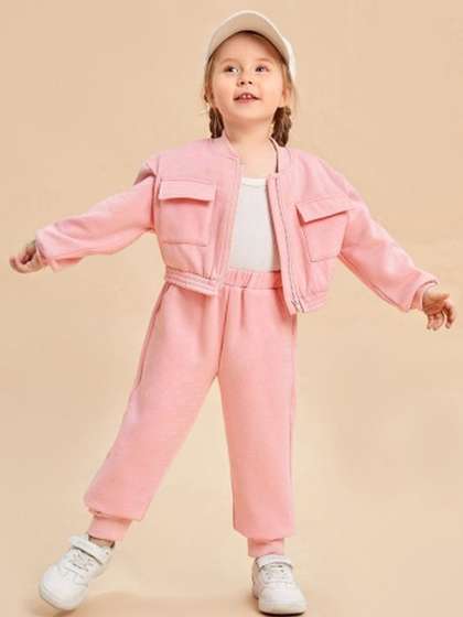 YK Kids Pink Clothing
                    Set