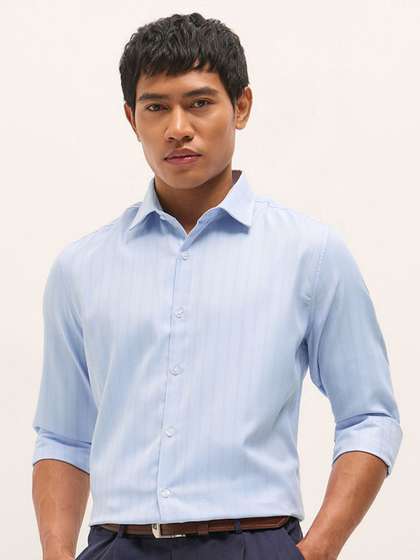 THE BEAR HOUSE
                        Tailored Fit Striped Formal Shirt