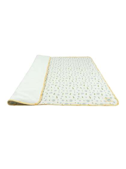 TIDY SLEEP Printed Pure
                    Cotton Travel & Play Mat