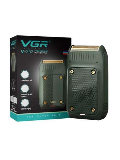 VGR V-353 Foil Shaver
                    for Men with Pop-Up Trimmer 60 Min Runtime &
                    Type-C Quick Charging