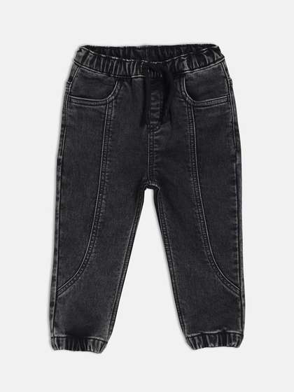 MINI KLUB Boys Regular
                    Fit Mid-Rise Denim Jeans