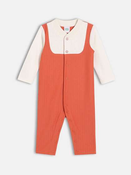 MINI KLUB Infants
                    Colourblocked Pure Cotton Romper