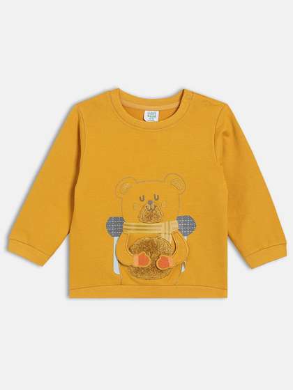 MINI KLUB Boys Round
                    Neck Embroidered Sweatshirt