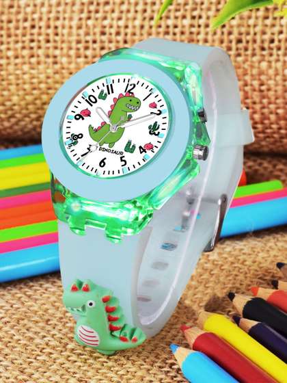 Cloudwood Boys Straps
                    Analogue Multi Function Watch 327 DinoSkyBlue