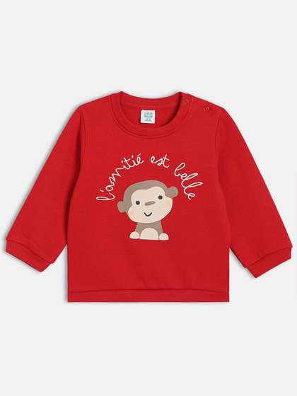 MINI KLUB Boys Graphic
                    Printed Pullover Sweatshirt