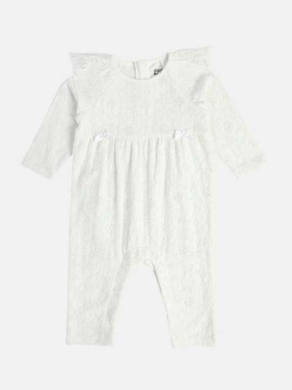 MINI KLUB Girls Cotton
                    Romper