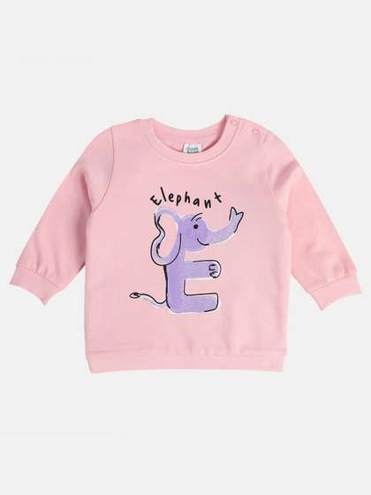 MINI KLUB Girls Printed
                    Sweatshirt