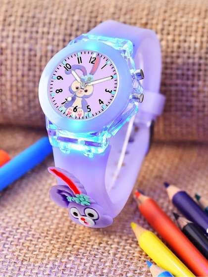 Cloudwood Girls
                    Patterned Dial & Straps Analogue Multi Function
                    Watch 327 Teddy