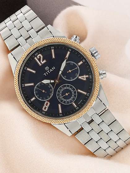 Price History of Titan Workwear Men Blue Analogue watch NL1734KM01