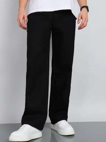 Wide Leg Baggy Jeans Myntra Myntra Denim Jeans Online