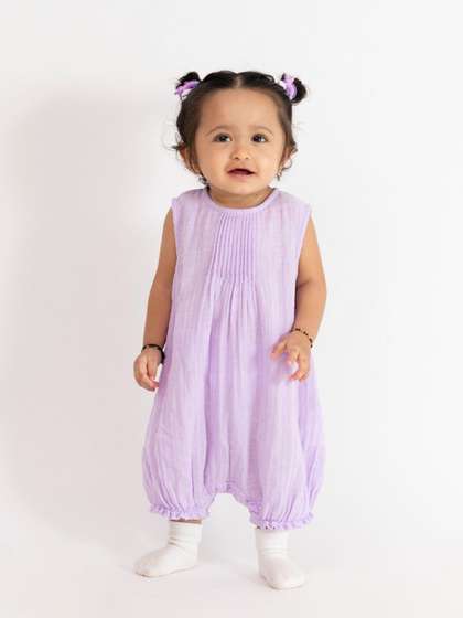 haus & kinder
                    Infants Pure Cotton Basic Jumpsuit
