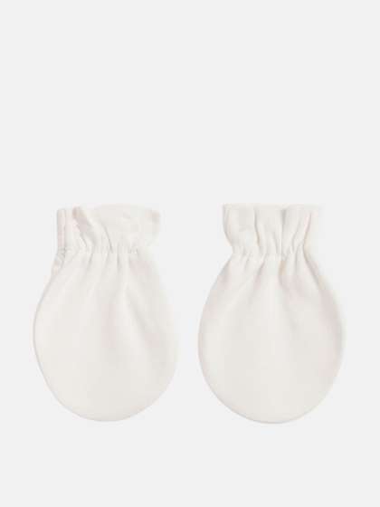 Chicco Infants 2-Pcs
                      Pure Cotton Mittens