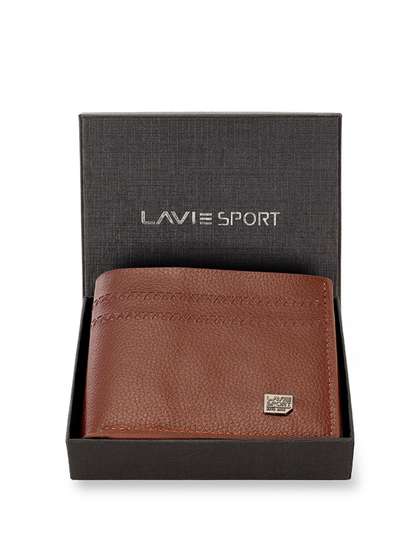 LAVIE SPORT Arthur Men
                      Textured Two Fold Wallet