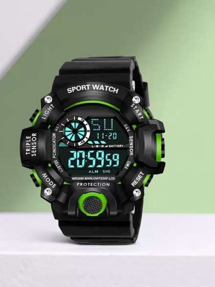 SELLORIA Boys Solid
                    Round Tang Regular Digital Watch