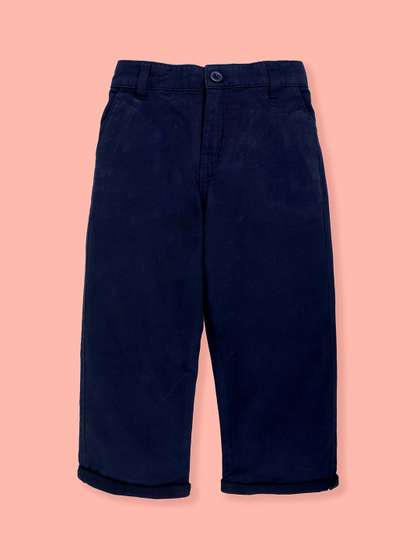 KiddoPanti Boys Straight
                    Fit Chinos Trousers