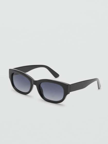 MANGO Women Square
                        Sunglasses with UV Protected Lens - 17022541