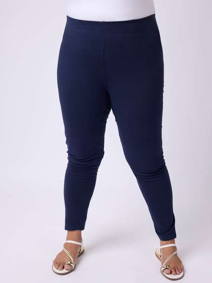 Big Hello - The Plus
                        Life Women Plus Size Mid-Rise Ankle-Length
                        Leggings