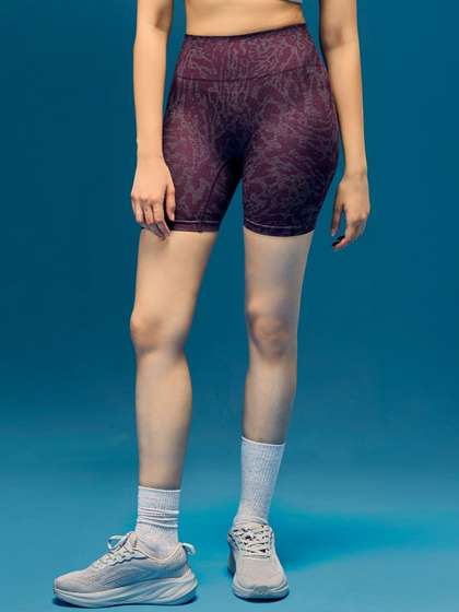 Price History of BOLDFIT Women Abstract Printed Skinny Fit High