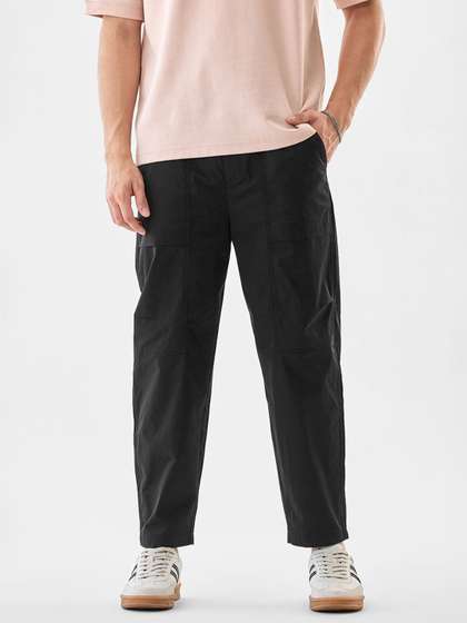 Price History of Snitch Men Straight Fit Cargo Pants from Myntra