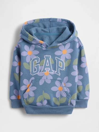 GAPS Kids
                      Floral-Printed Hooded Sweatshirt