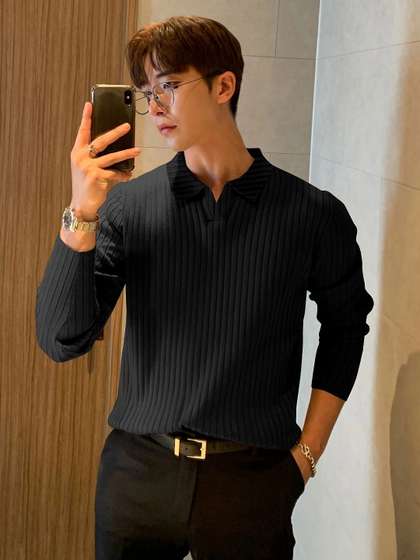 KAJARU Polo Collar T-Shirt