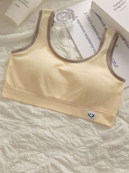 LARIX Girls Pack of
                        2 Full Coverage Lightly Padded Cotton T-shirt
                        Bra