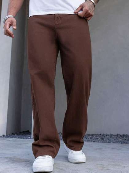 me Queen Men
                          Straight Fit Mid-Rise Jeans