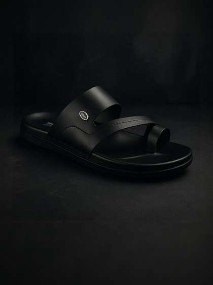 Trump Men Black Flip
                      Flops