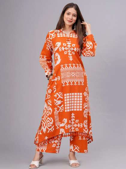 Amayra Women Pure
                        Cotton Kurta Set