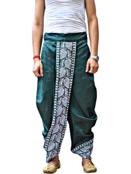 AMIT ONLINE Stylish
                        Men Solid Dupion Silk Dhoti Pant