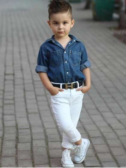 Iconic me Boys White
                    Jeans