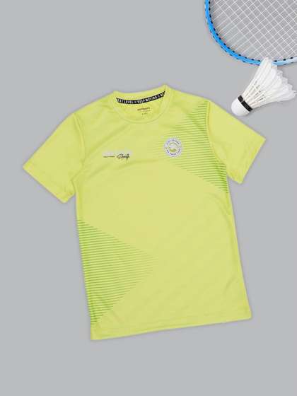 Pantaloons Junior Boys
                    Striped Round Neck Sports T-shirt