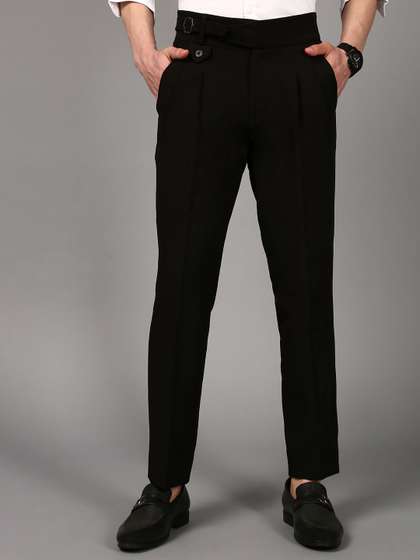 British Club Men
                        Smart Slim Fit Pleated Trousers